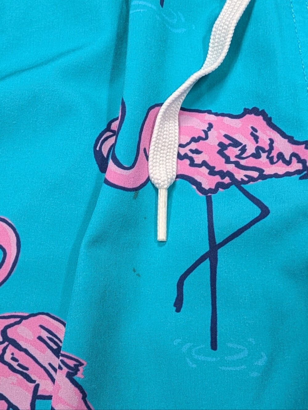 Chubbies Shorts Mens L Blue Flamingo AOP Beach Retreats Swim Mesh Lined 5.5” - Picture 3 of 9